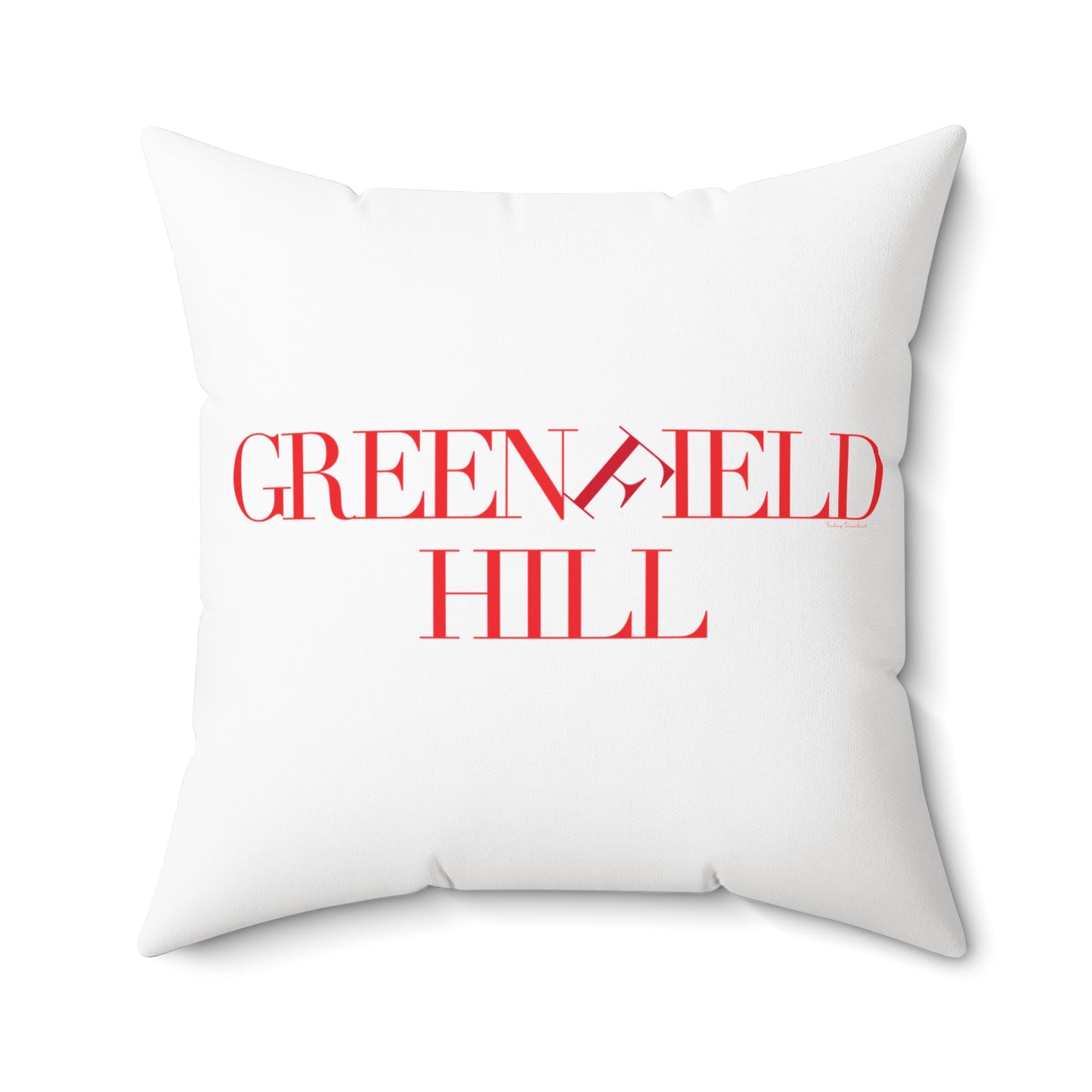 41 Tilt Greenfield Hill Spun Polyester Square Pillow