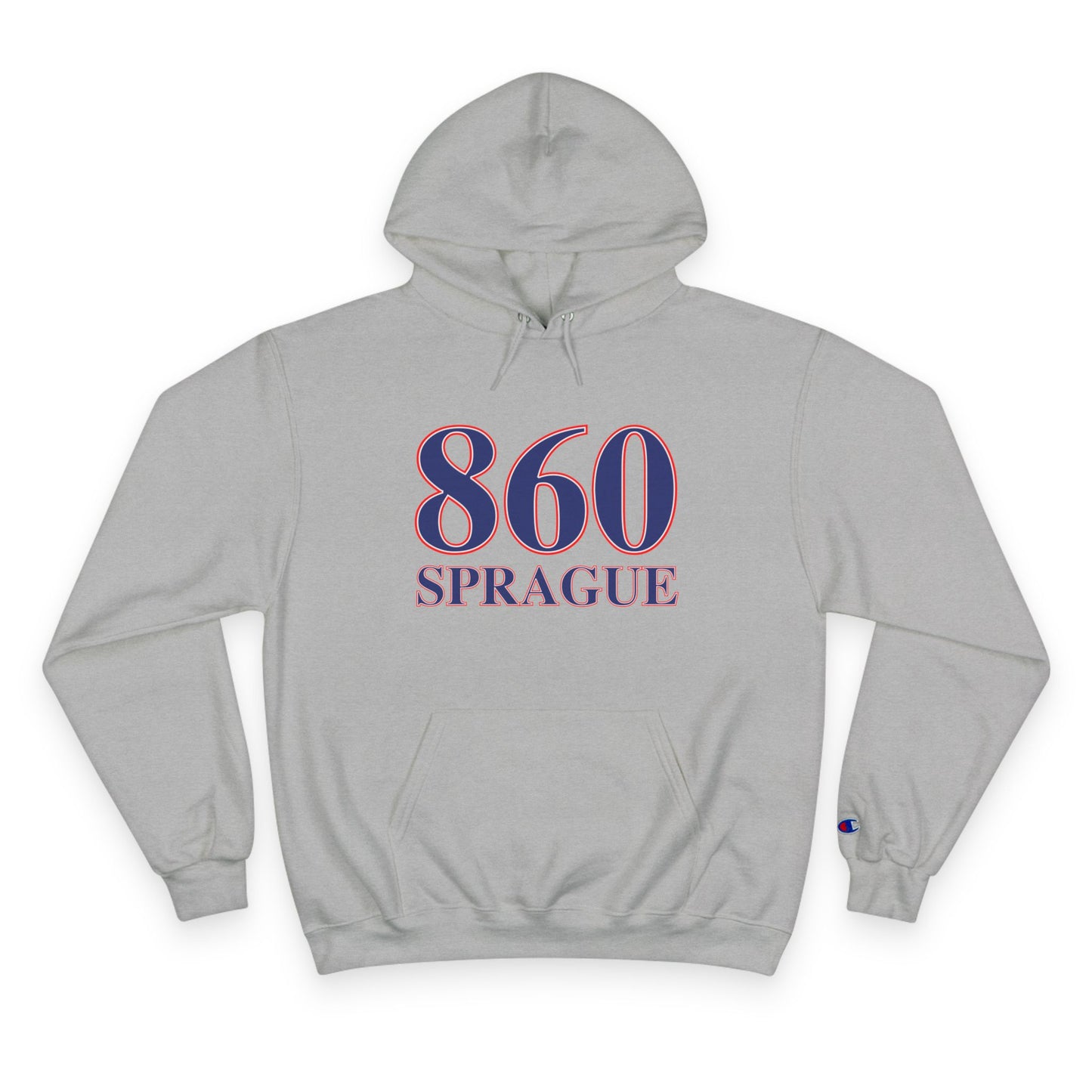860 Sprague Red White & Blue Champion Hoodie