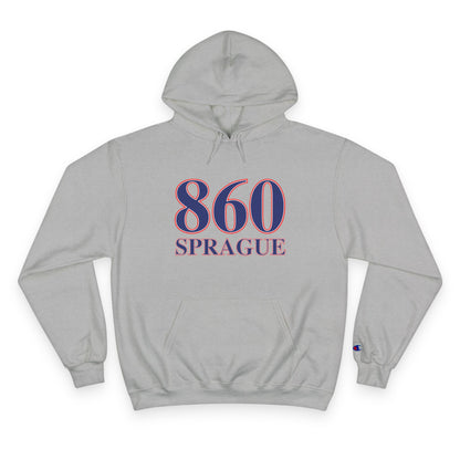 860 Sprague Red White & Blue Champion Hoodie