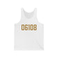 06108 East Hartford Connecticut Zip Code Unisex Jersey Tank Top