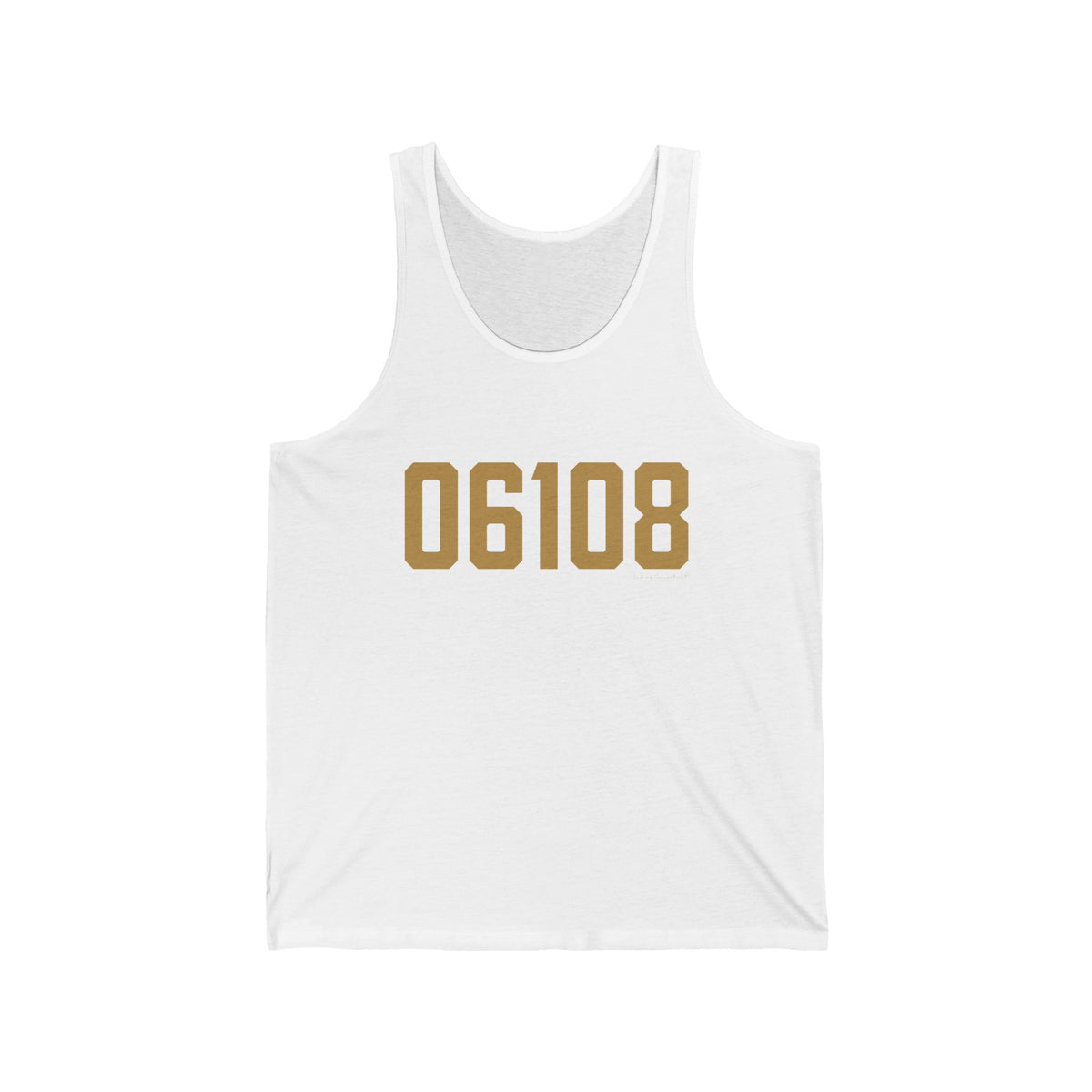 06108 East Hartford Connecticut Zip Code Unisex Jersey Tank Top