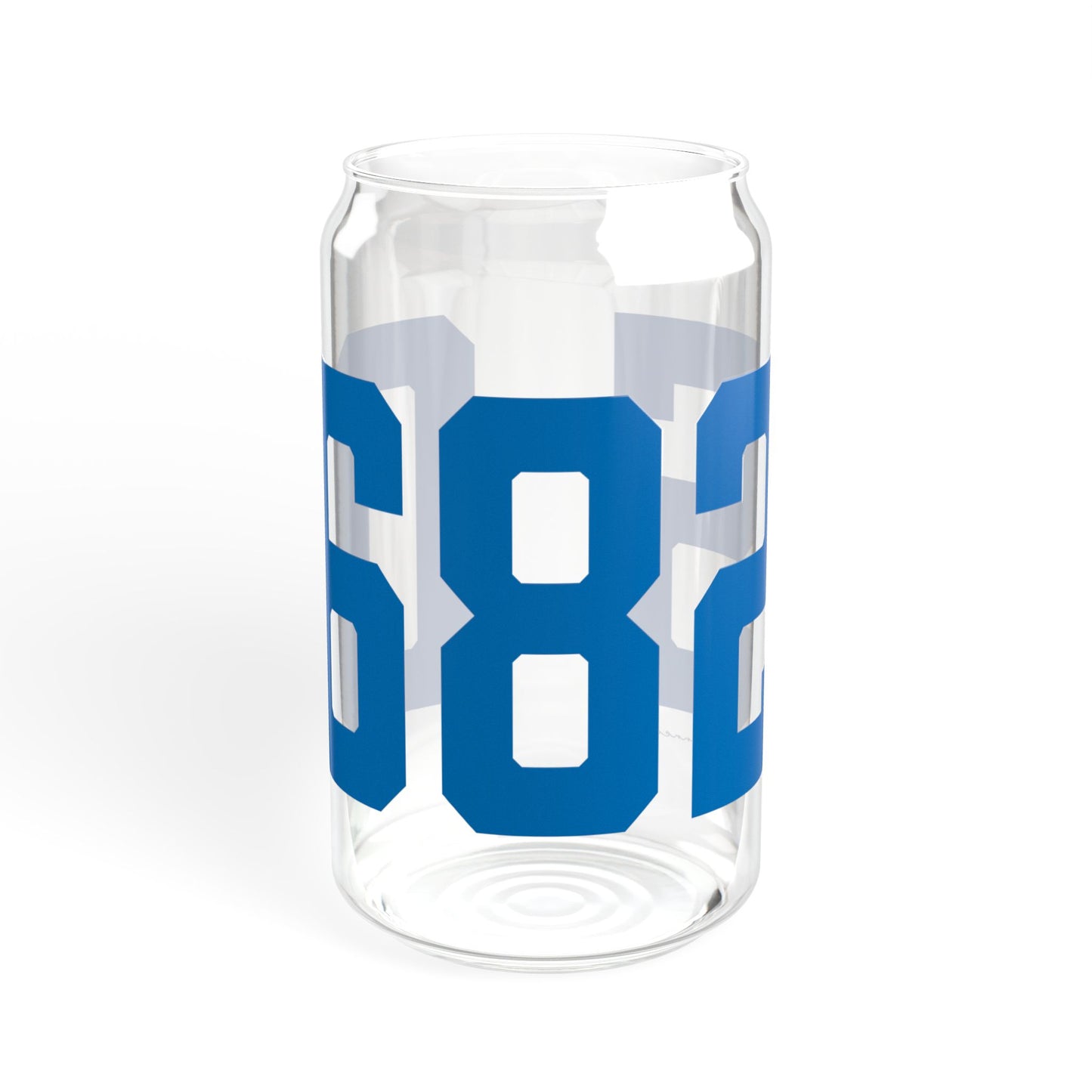 06825 Fairfield Connecticut Zip Code Sipper Glass, 16oz