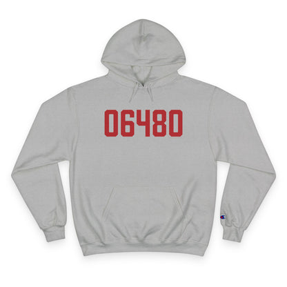 06480 Portland Connecticut Zip Code Champion Hoodie