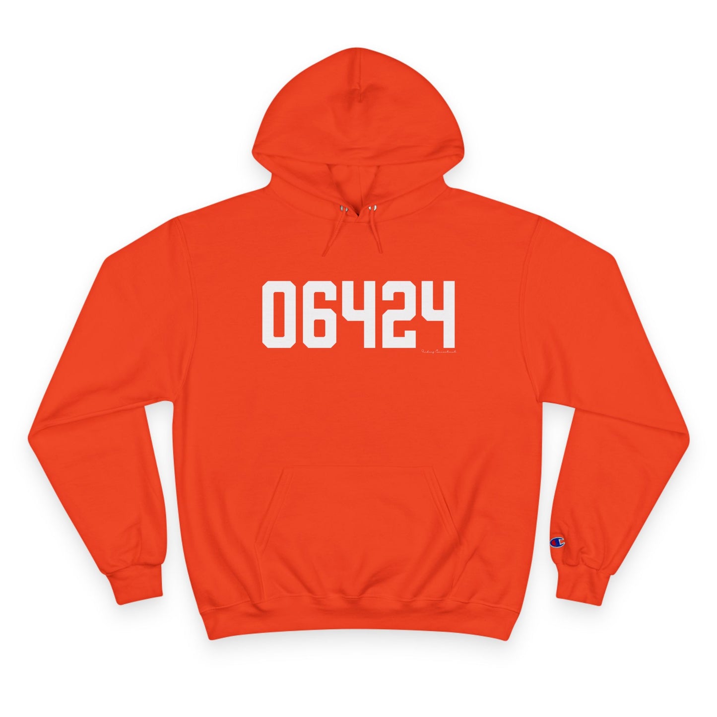 06464 East Hampton CT Zip Code Champion Hoodie