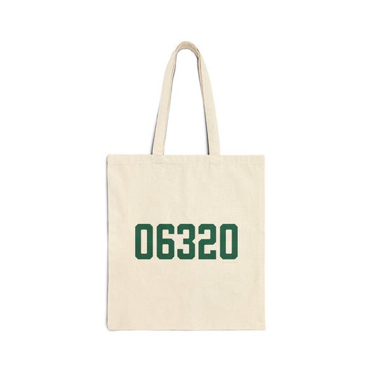 06320 New London Connecticut Zip Code Cotton Canvas Tote Bag