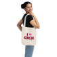 I Heart GRCH Organic Canvas Tote Bag