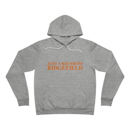 Just a kid from Ridgefield Unisex Sponge Fleece Pullover Hoodie