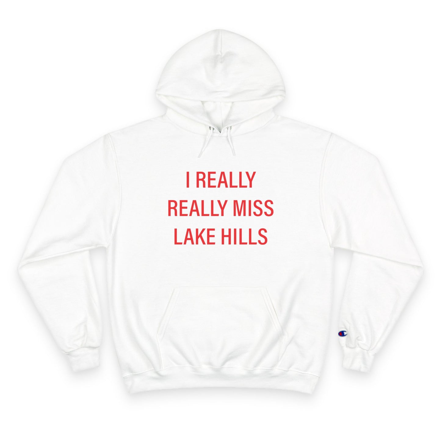 I Really Really Miss Lake Hills Champion Hoodie