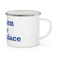 Goshen is My Happy Place Enamel Camping Mug