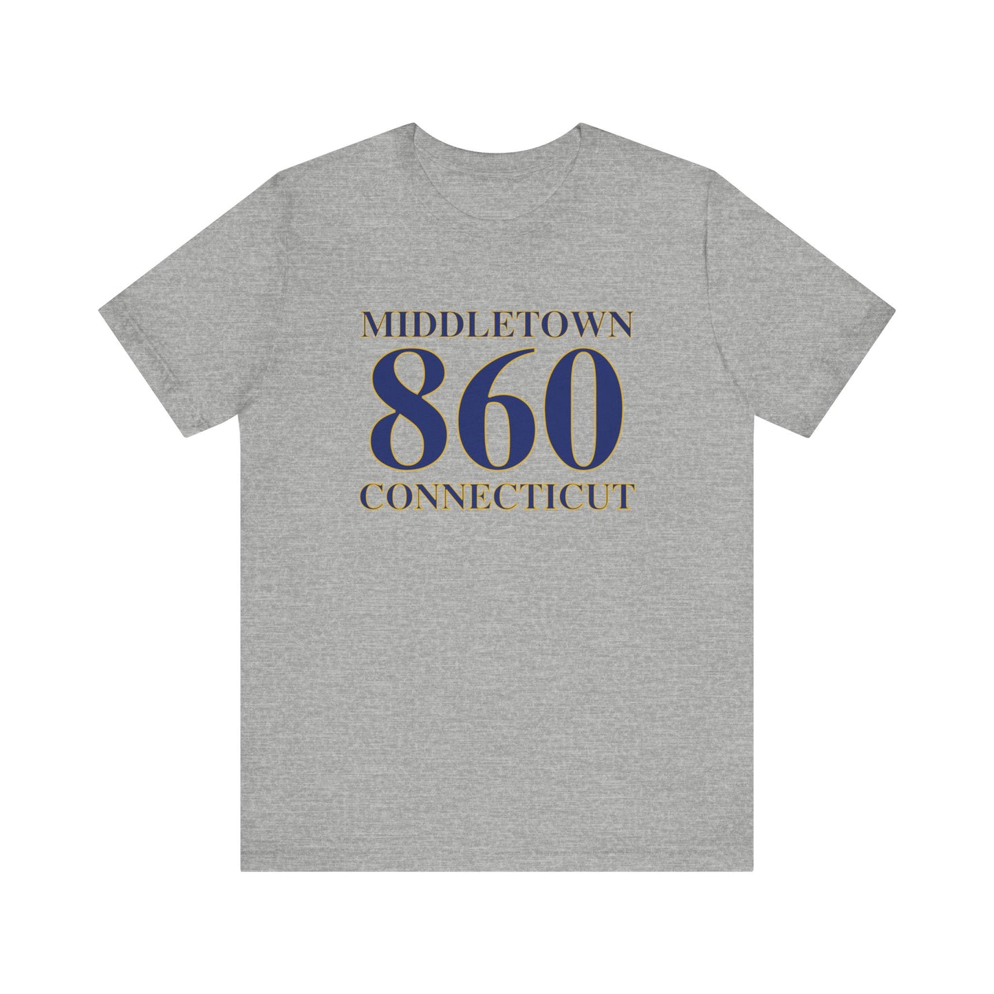 Middletown 203 Connecticut Unisex Jersey Short Sleeve Tee