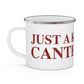 Just a kid from Canterbury Enamel Camping Mug