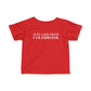 Just a kid from Colebrook Infant Fine Jersey T-Shirt