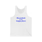 Bloomfield is My Happy Place Unisex Jersey Tank Top