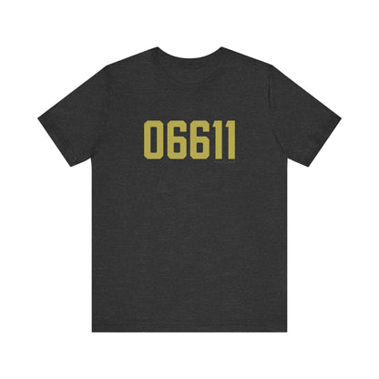 06611 Trumbull Connecticut Zip Code Unisex Jersey Short Sleeve T-Shirt