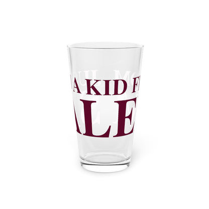 Just a kid from Salem Pint Glass, 16oz