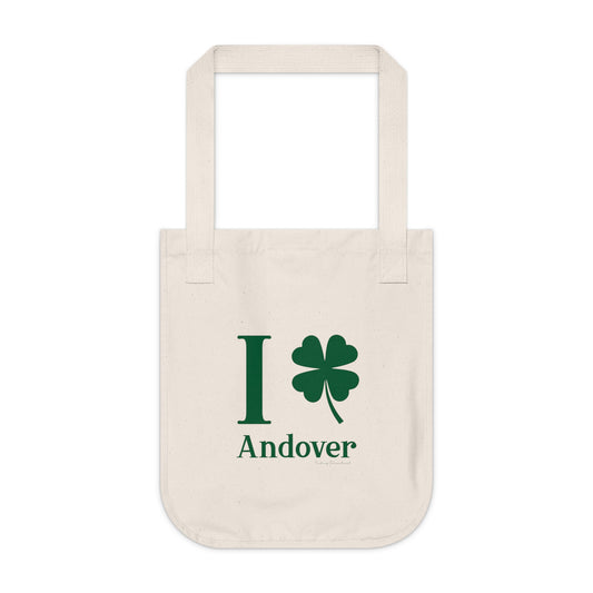 I Clover Andover Organic Canvas Tote Bag