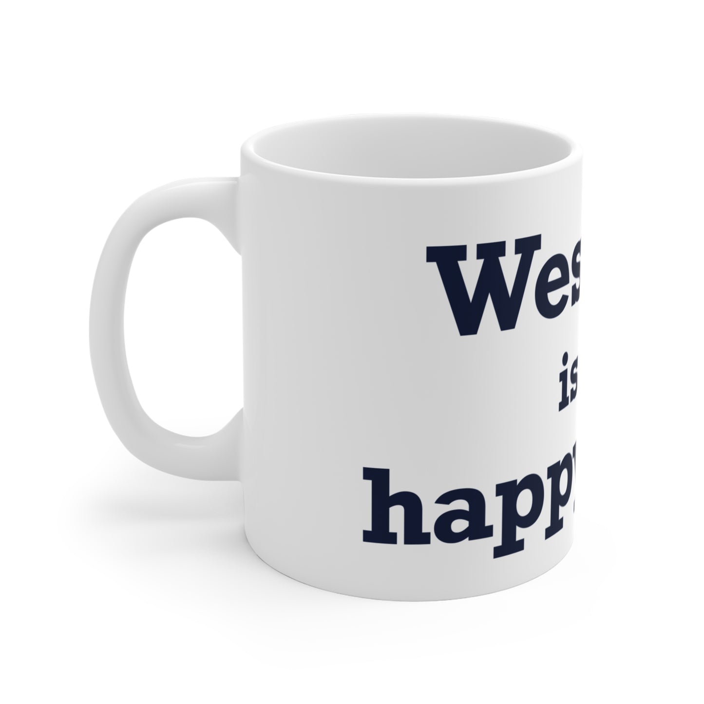 Westport Is My Happy Place Mug 11oz