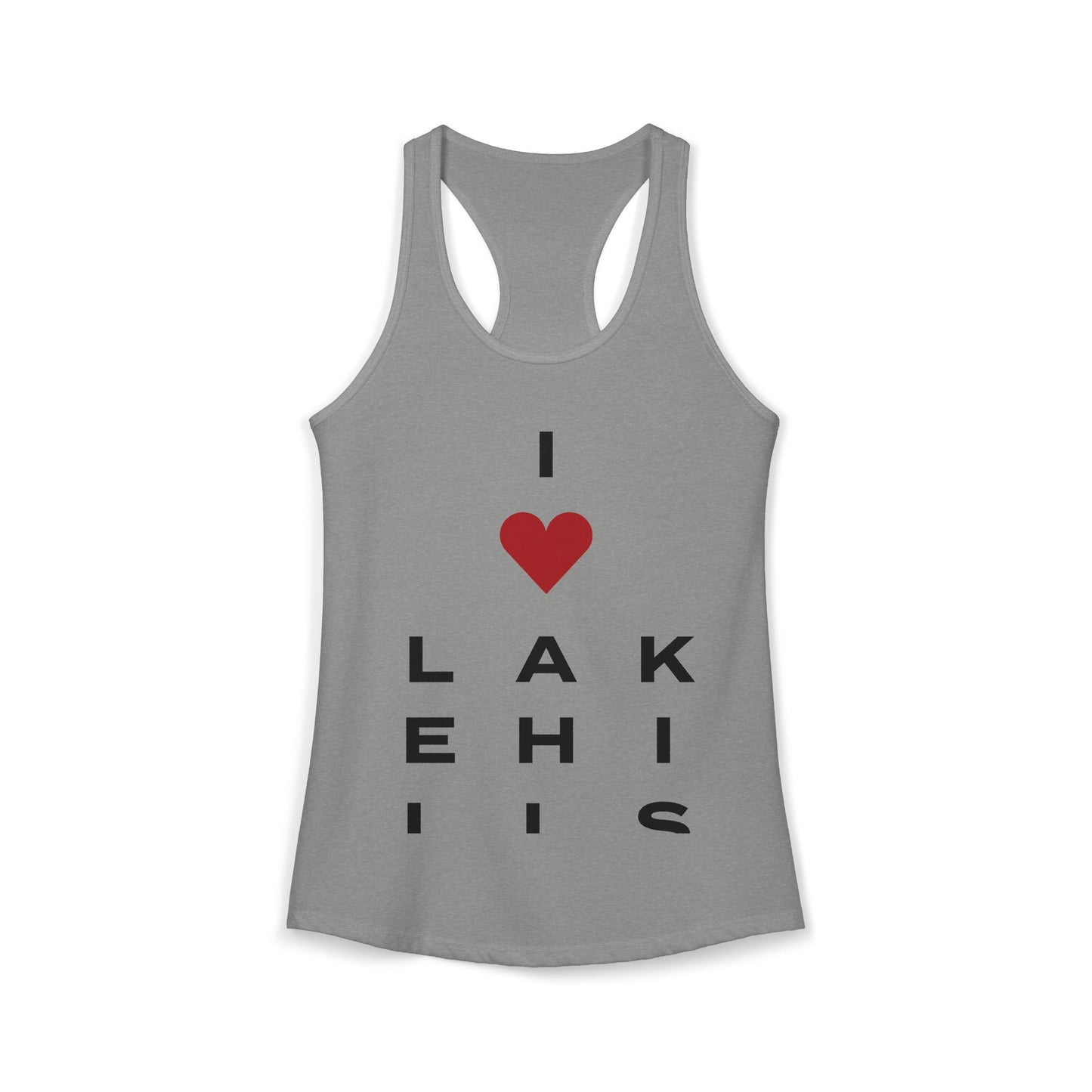 Lake Hills Vision  Women's Ideal Racerback Tank Top