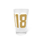 06118 East Hartford Connecticut Zip Code  Pint Glass, 16oz
