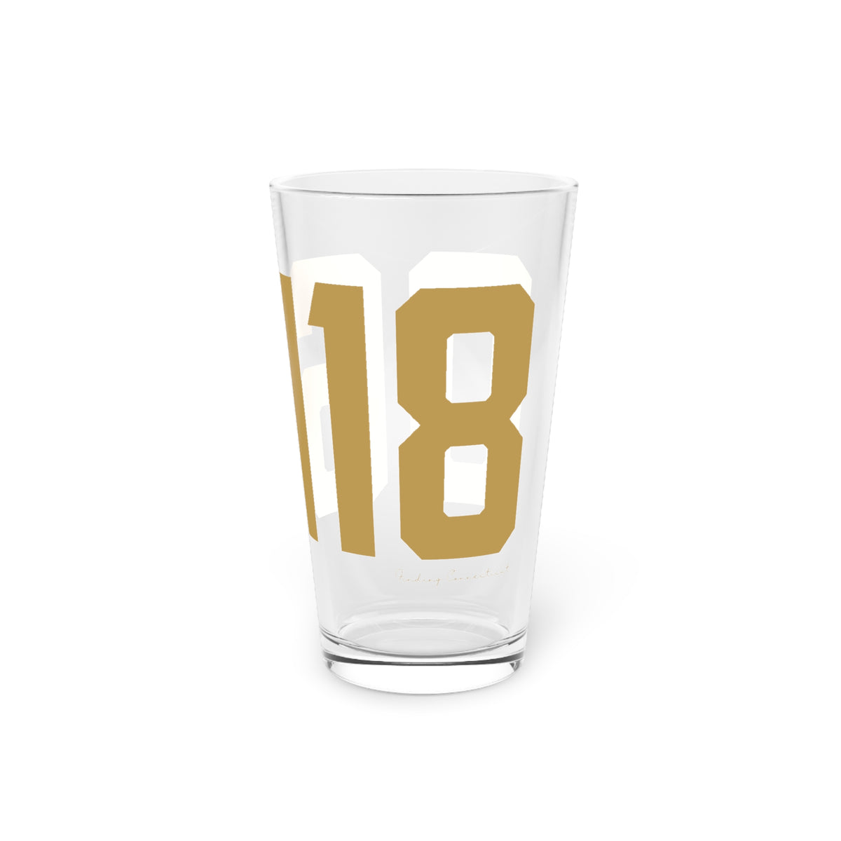 06118 East Hartford Connecticut Zip Code  Pint Glass, 16oz
