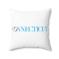 41 Tilt Connecticut Spun Polyester Square Pillow