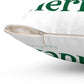 I Clover Meriden Spun Polyester Square Pillow