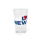 Love Newtown Pint Glass, 16oz