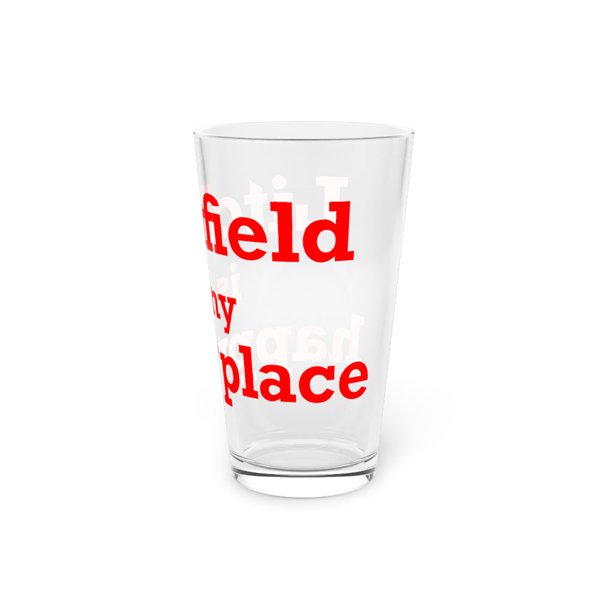 Litchfield Is My Happy Place Pint Glass, 16oz