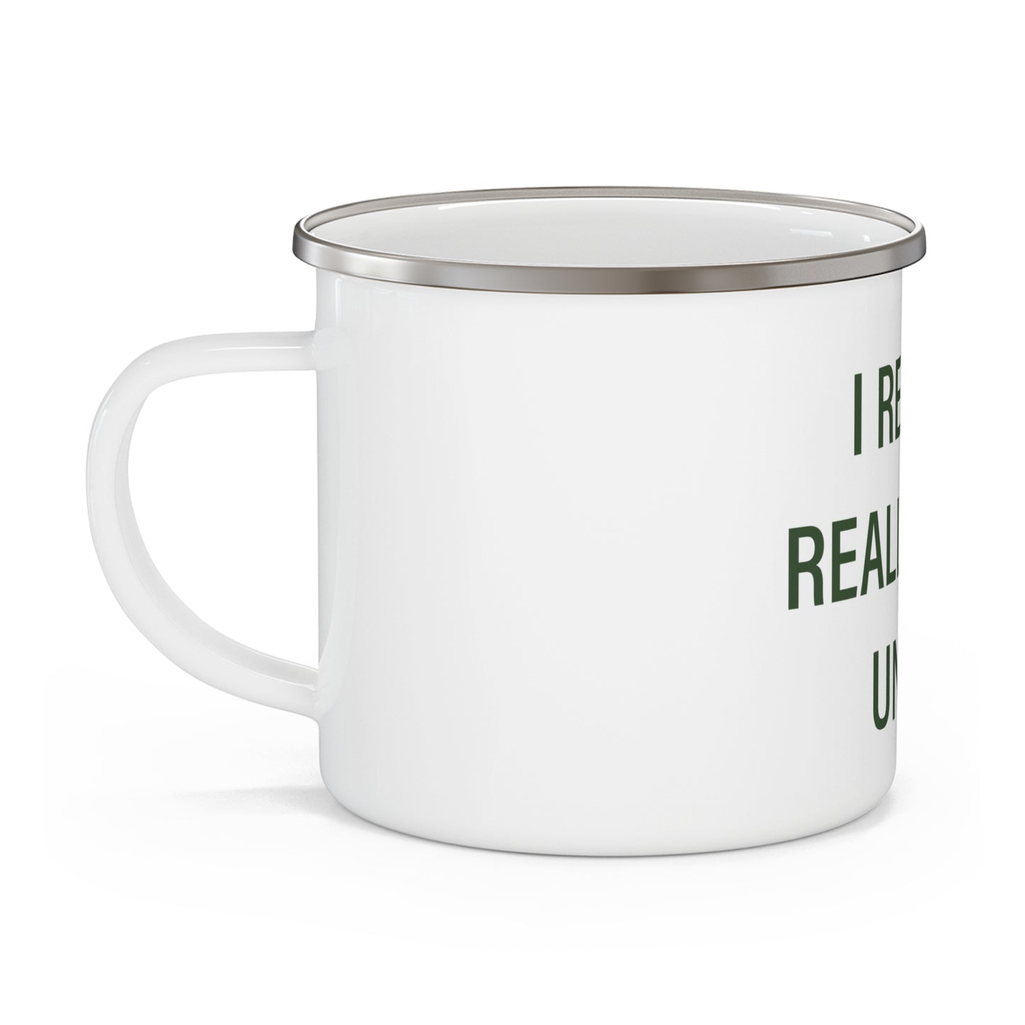 I Really Really Miss Union Enamel Camping Mug