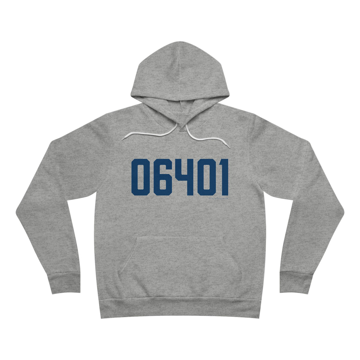 06401 Ansonia Connecticut Zip Code Unisex Sponge Fleece Pullover Hoodie