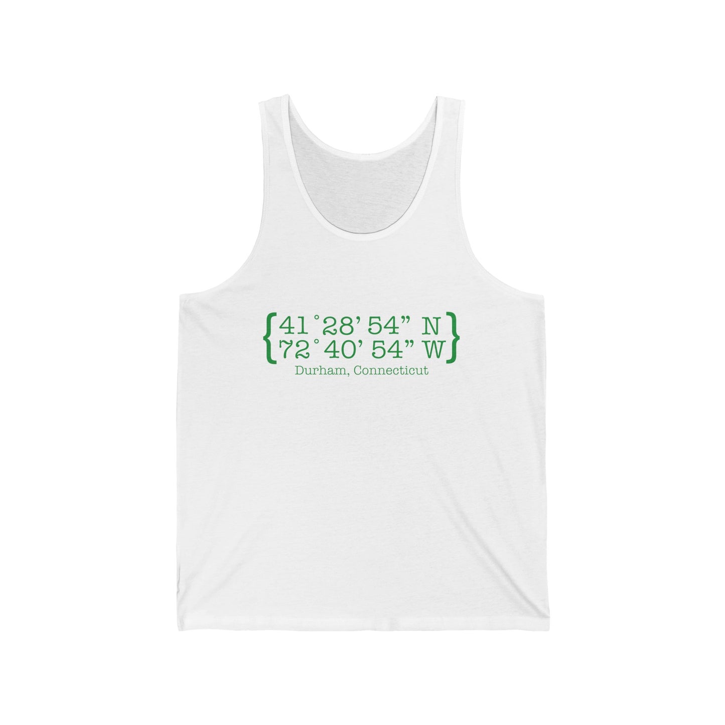 Durham Coordinates Unisex Jersey Tank