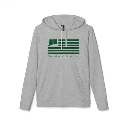 East Haddam Connecticut St. Patrick’s Day Flag adidas Unisex Fleece Hoodie