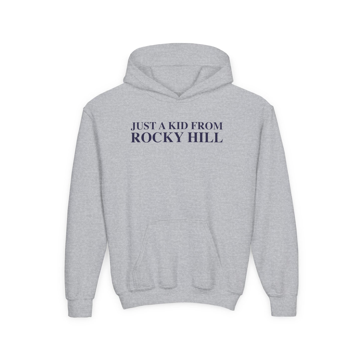 Just a kid from Rocky Hill Youth Heavy Blend Hooded Sweatshirt