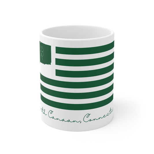 North Canaan Connecticut St. Patrick’s Day Flag  Mug 11oz