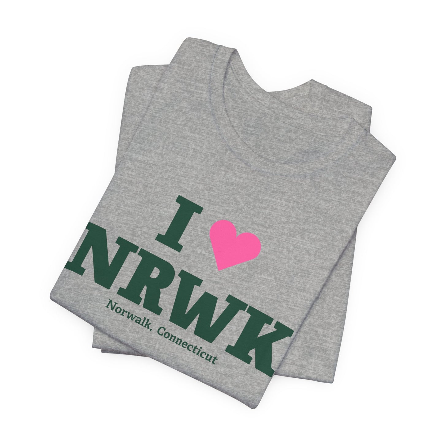 I Heart NRWK Unisex Jersey Short Sleeve T-Shirt