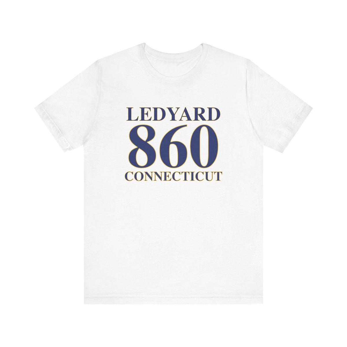 Ledyard 860 Connecticut Unisex Jersey Short Sleeve T-Shirt