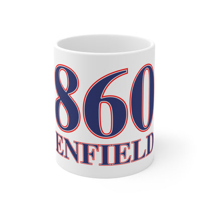 860 Enfield Red, White & Blue Mug 11oz