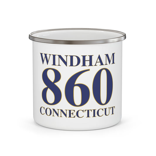 Windham 860 Connecticut  Enamel Camping Mug