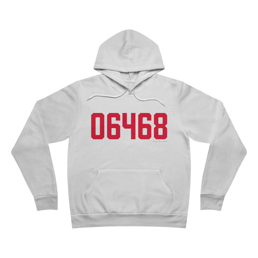 06468 Monroe Connecticut Zip Code Unisex Sponge Fleece Pullover Hoodie