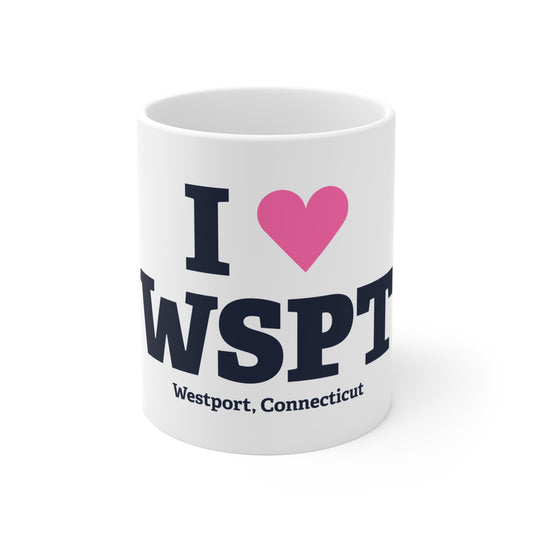 I Heart WSPT Mug 11oz
