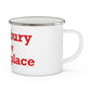 Southbury is My Happy Place Enamel Camping Mug