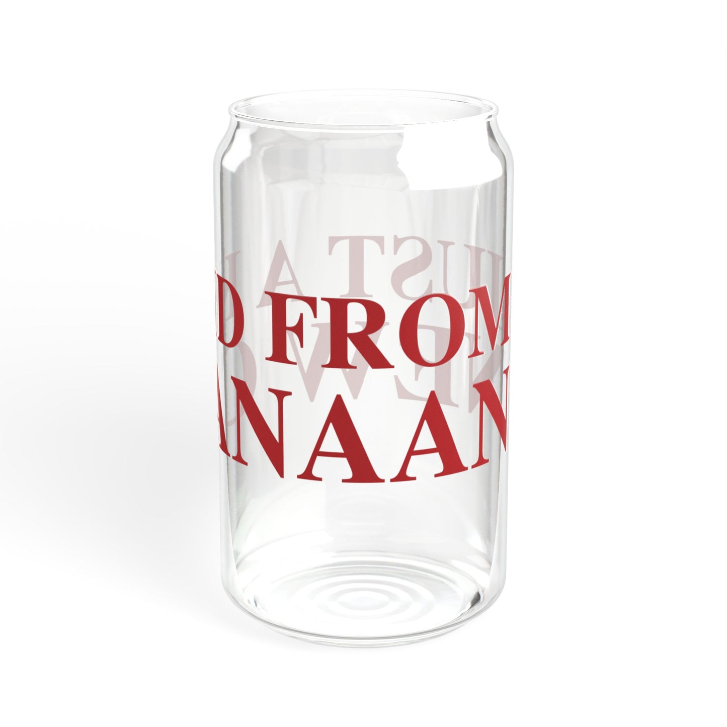 Just a kid from New Canaan Sipper Glass, 16oz