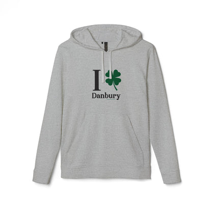 I Clover Danbury adidas Unisex Fleece Hoodie Sweatshirt