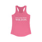 Just a kid from Wilton Women's Ideal Racerback Tank Top