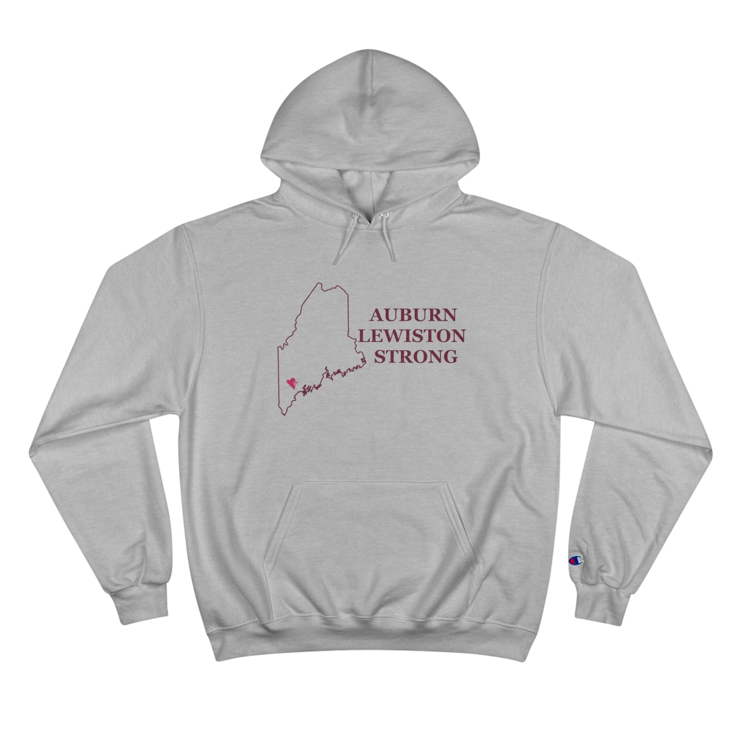 Auburn Lewiston Strong Champion Hoodie