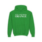 Just a kid from Orange Youth Heavy Blend Hooded Sweatshirt