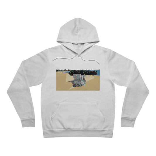 Compo Cannon Lights Unisex Sponge Fleece Pullover Hoodie Sweatshirt