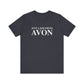 Just a kid from Avon Unisex Jersey Short Sleeve T-Shirt