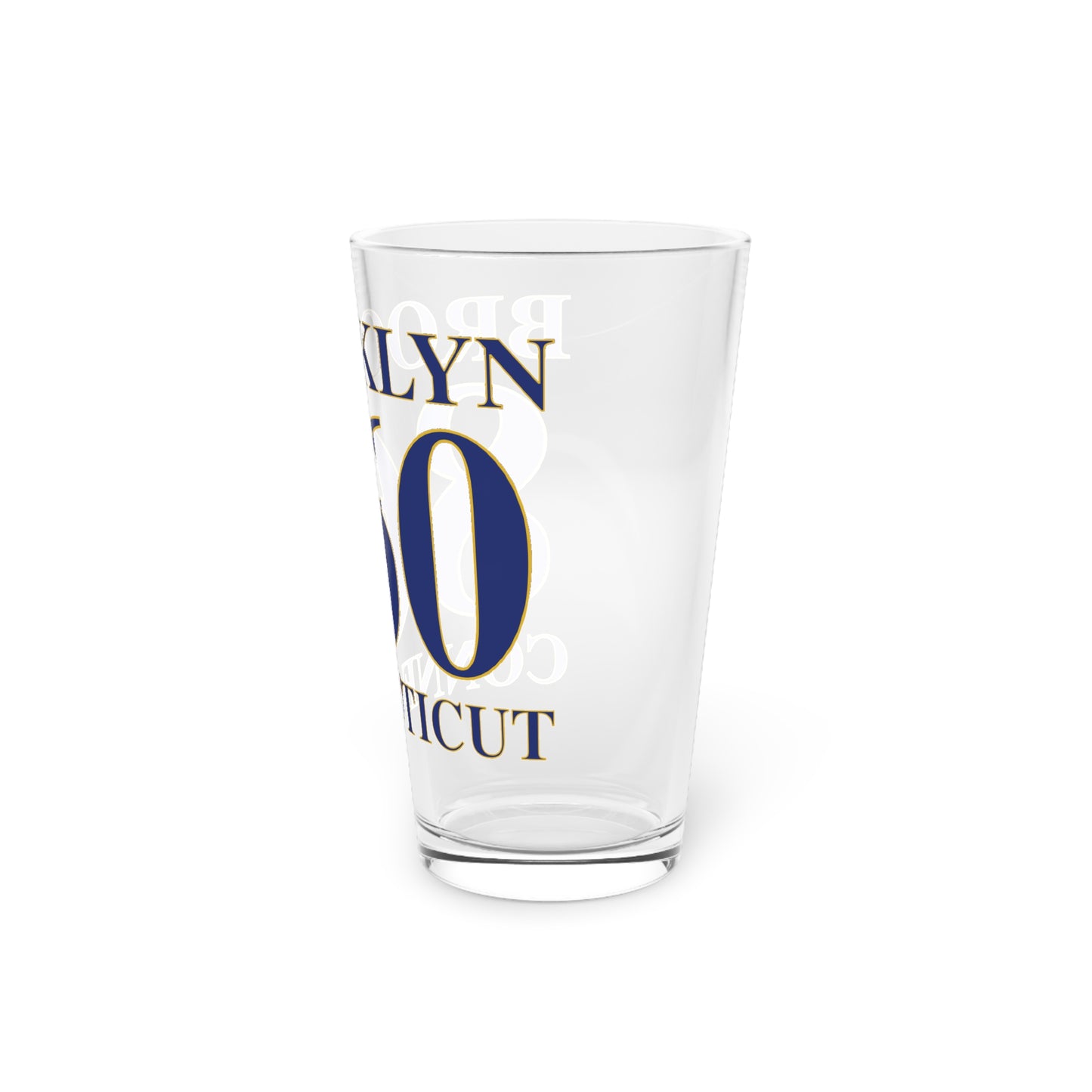 Brooklyn 860 Connecticut Pint Glass, 16oz