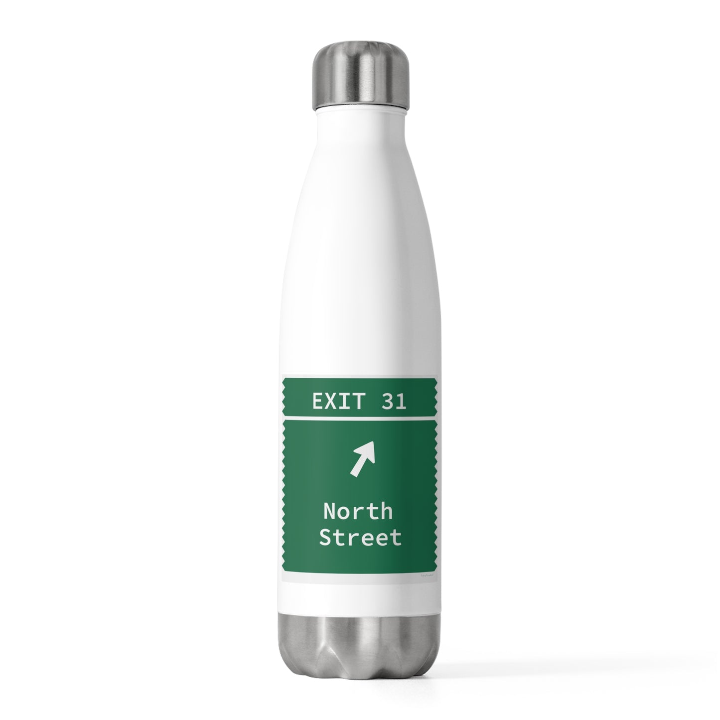 Vintage Merritt Parkway Exit 31 Sign 20oz Insulated Bottle